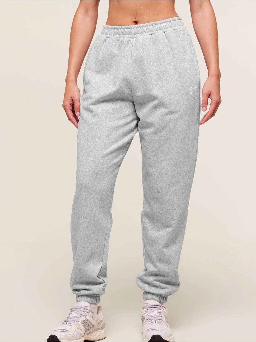 NWT Gymshark Oversized Training Brushed Grey Joggers